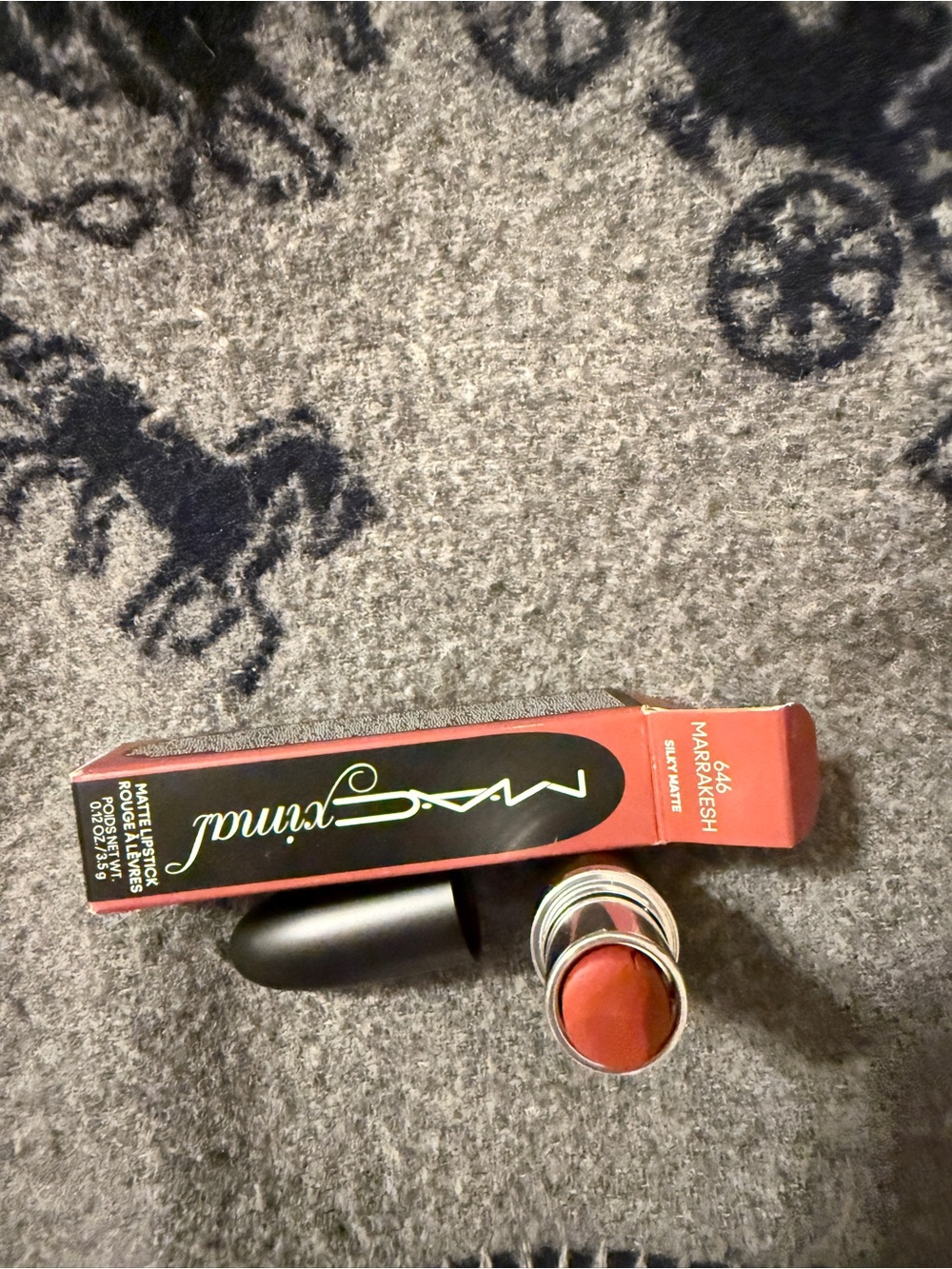 MAC Cosmetics Cosmetics Matte Lipstick -646 Marrakesh NWT - Picture 8 of 13